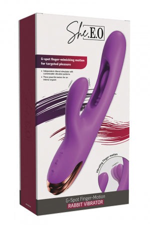 Vibro Rabbit mouvement caressant point G · She.E.O · vue 3