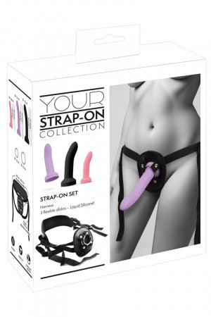 Gode ceinture avec 3 dildos inclus · You2Toys · vue 3