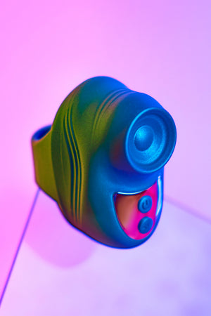 Stimulateur clitoridien Kisscool vert · Love to Love · vue 3
