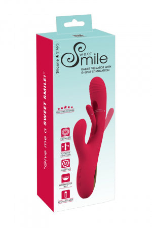 Vibro rabbit avec langue oscillante · Sweet Smile · vue 3