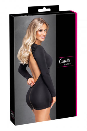 Mini robe noire Cottelli Party · Cotelli Lingerie · vue 3