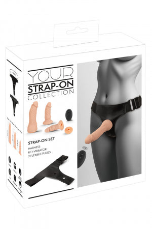 Gode-ceinture 3 dildos multi-positions · You2Toys · vue 3