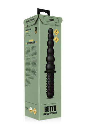 Double dildo anal Akimbo 35 x 5,3 cm · BUTTR · vue 3