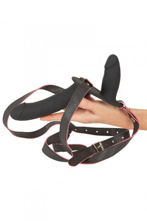 Double gode ceinture vibrant télécommandé · You2Toys · vue 3