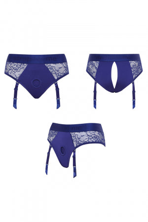 Harnais lingerie Diva (bleu) Strap On Me · Strap-on-Me · vue 3