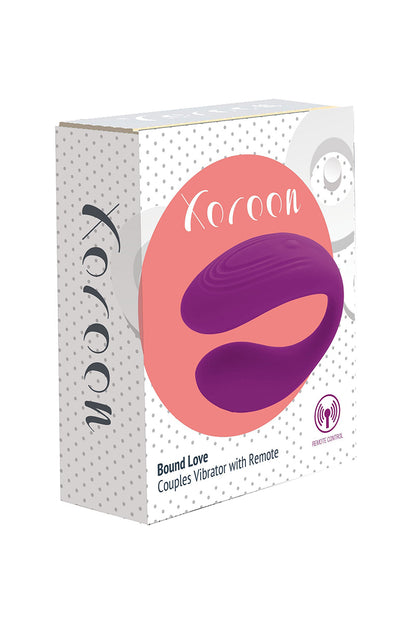 Vibromasseur pour couple en U télécommandé Bound Love Xocoon