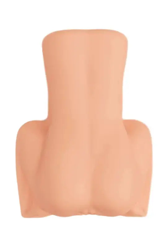 Jouet sexuel texturé de couleur chair , dos et fessier en levrette pour des sensations uniques avec le Masturbateur fessier