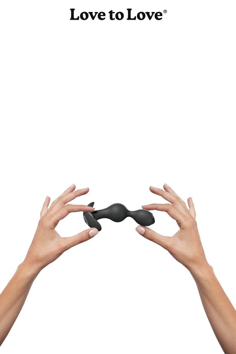Plug anal vibrant rechargeable Twinny Bud noir Love to Love