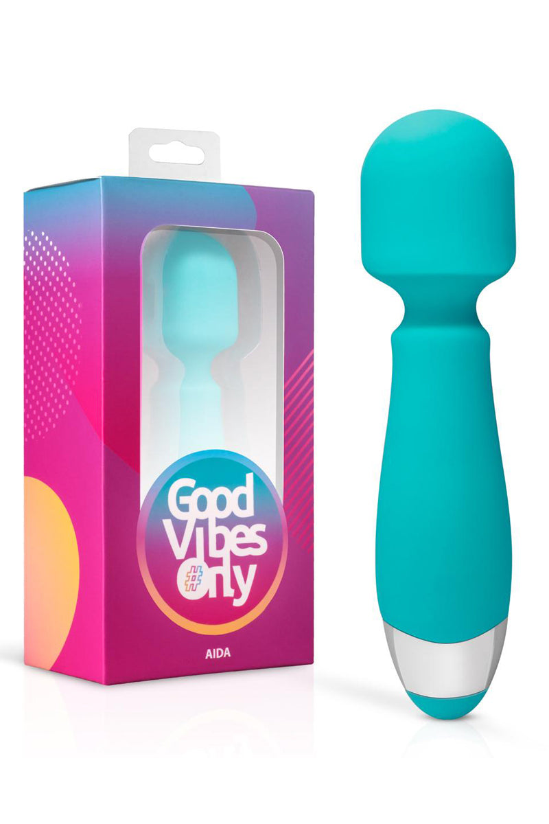 Vibro wand compact rechargeable Aida Good vibe only