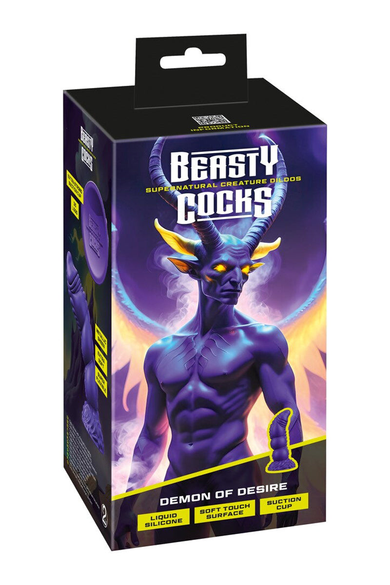 Gode alien texturé en silicone Demon of Desire Beasty Cocks