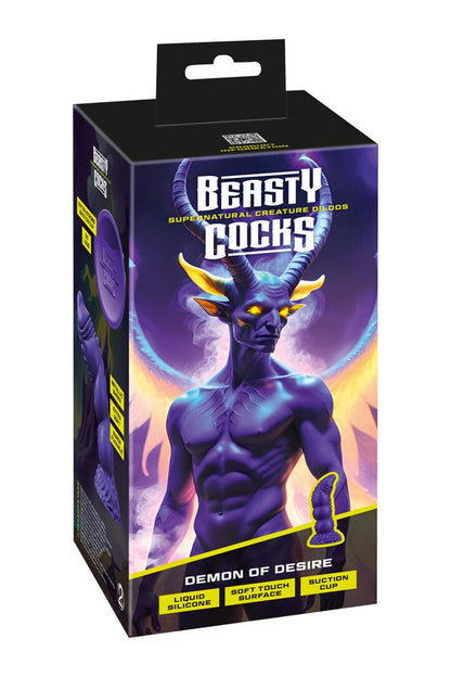 Gode alien texturé en silicone Demon of Desire Beasty Cocks