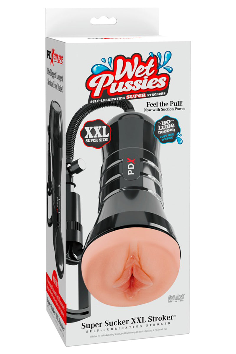 Masturbateur à aspiration Wet Pussies Super Sucker XXL Pipedream