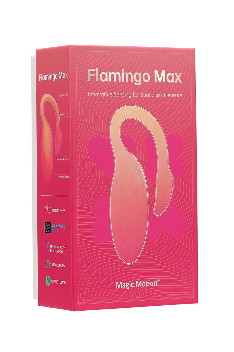 Œuf vibrant connecté Kegel Flamingo Max orange Magic Motion