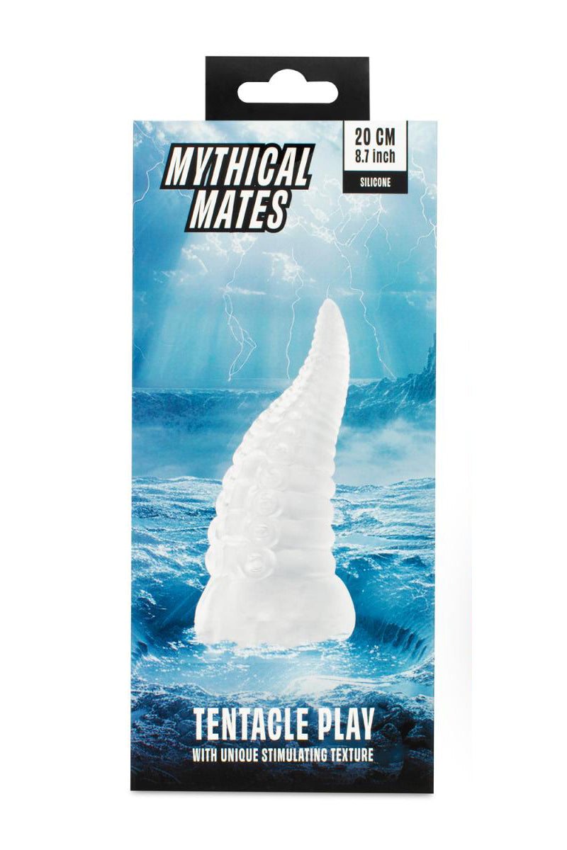 Gode tentacule blanc translucide Tentacle Play Mythical Mates