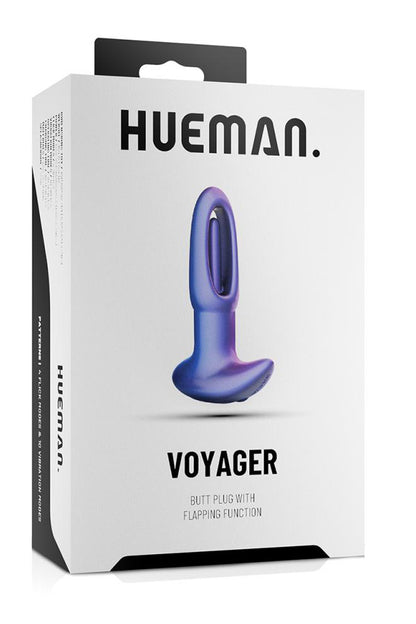 Plug anal à vibrations et tapotements Voyager Hueman