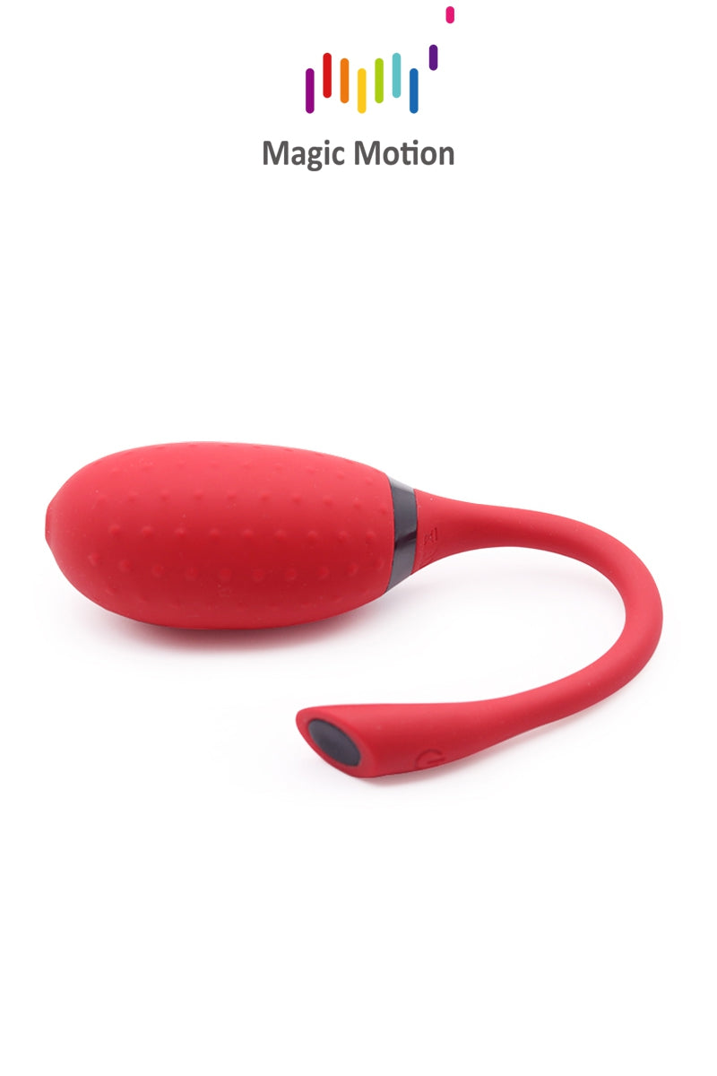 Œuf vibrant connecté Magic Fugu rouge Magic Motion
