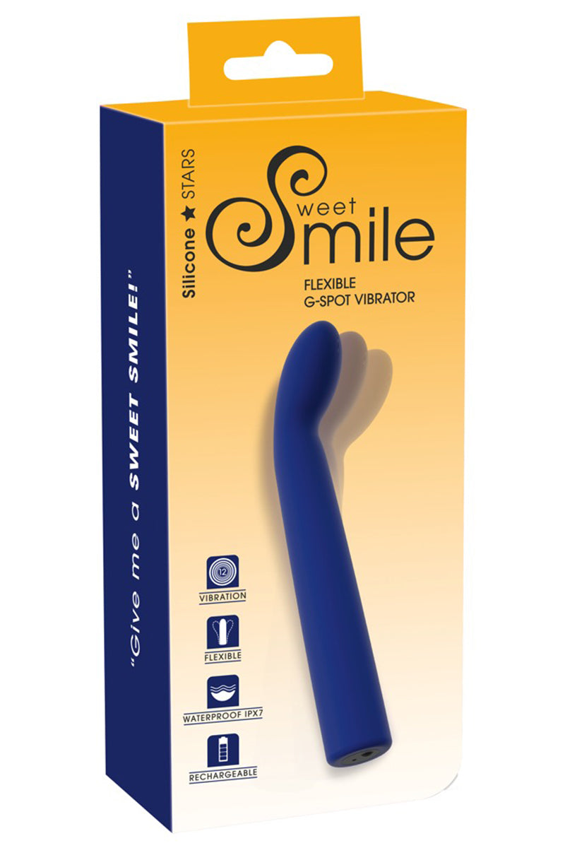 Vibro point G flexible rechargeable Flexible G-Spot Sweet Smile