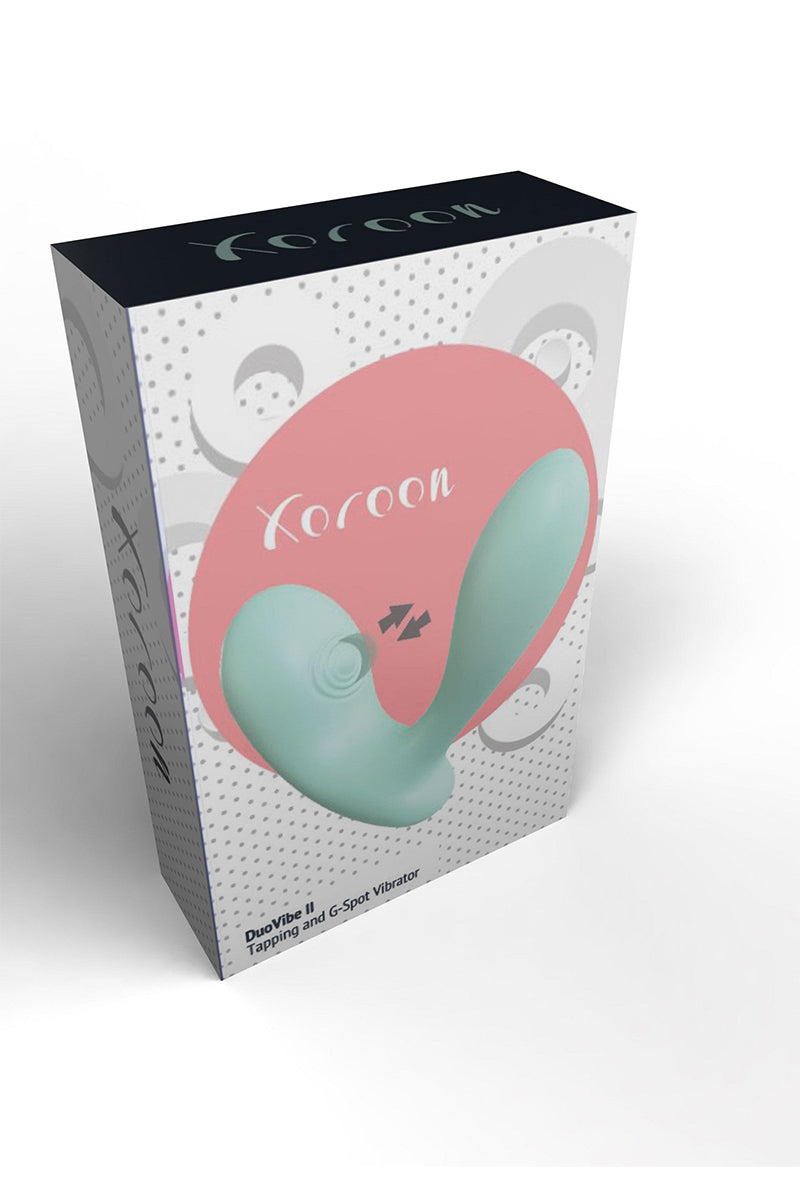 Vibromasseur double tapping et point G DuoVibe II Xocoon