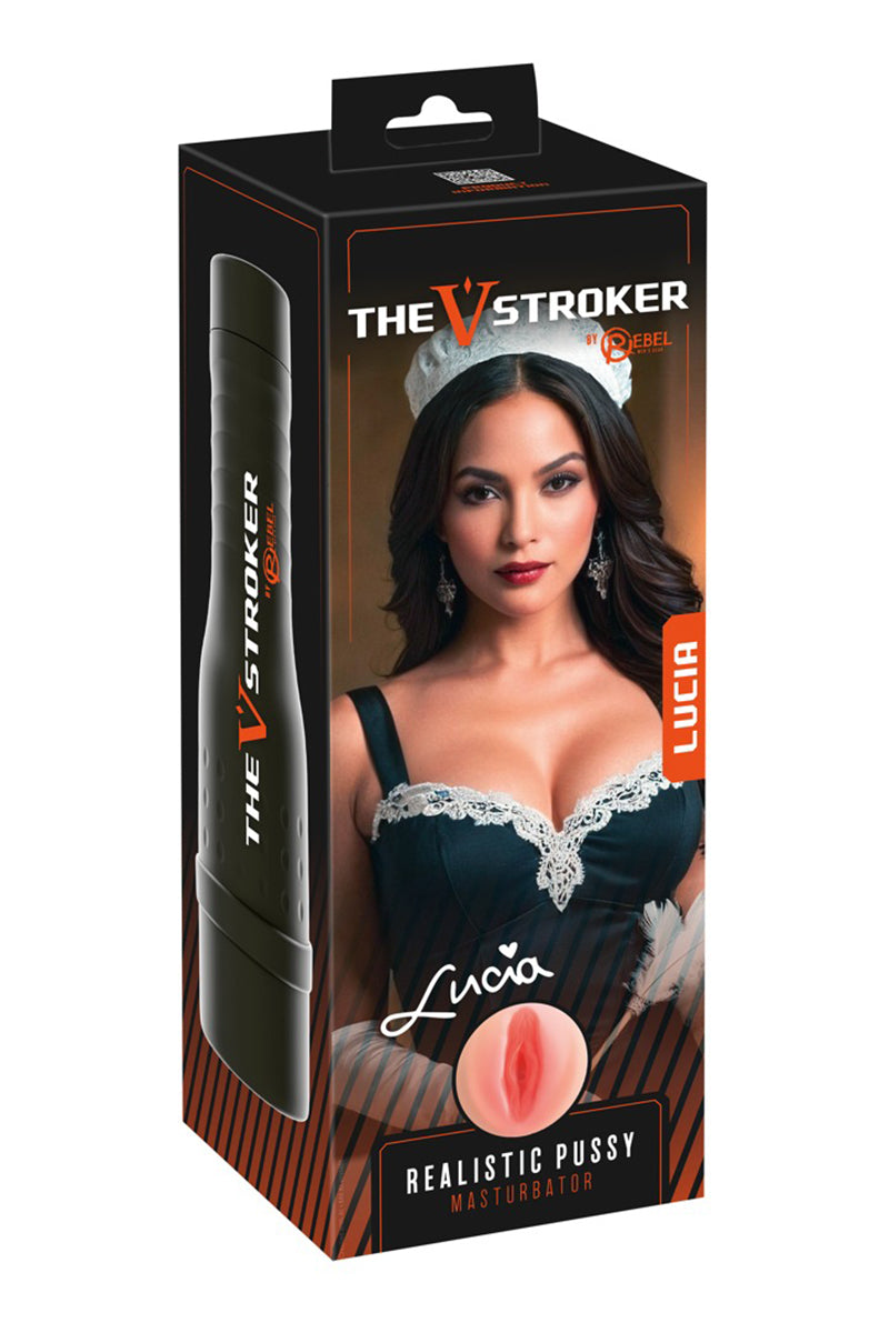 Masturbateur réaliste vagin V-Stroker Lucia Rebel