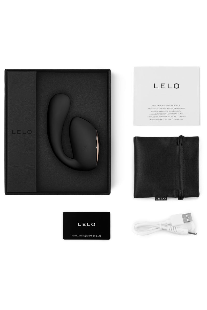 Vibromasseur double stimulation connecté Ida Wave noir LELO