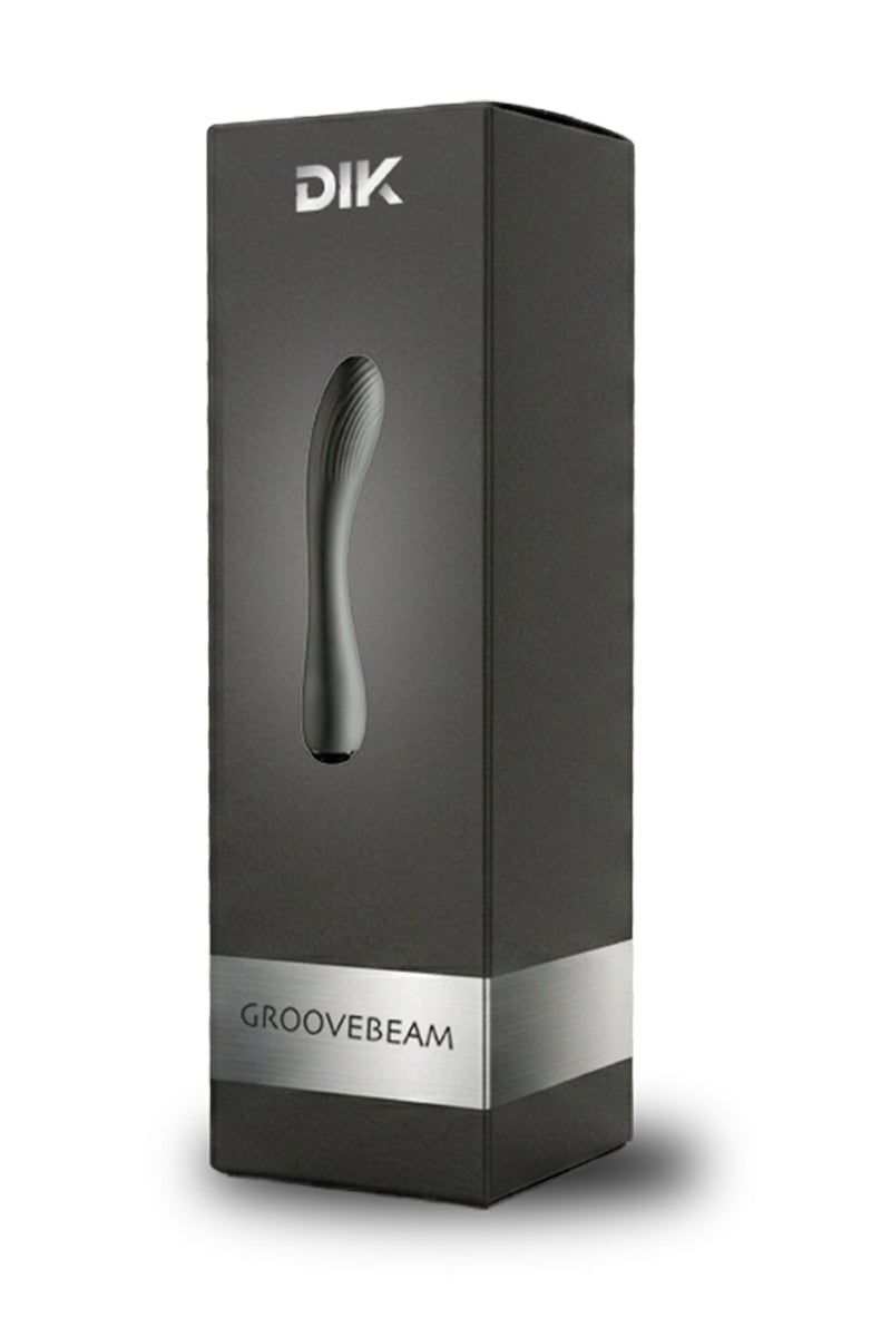Vibromasseur rechargeable flexible Groove Beam noir DIK