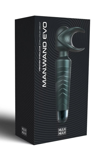Masturbateur vibrant wand Man Wand Evo Pine Grey Manwan
