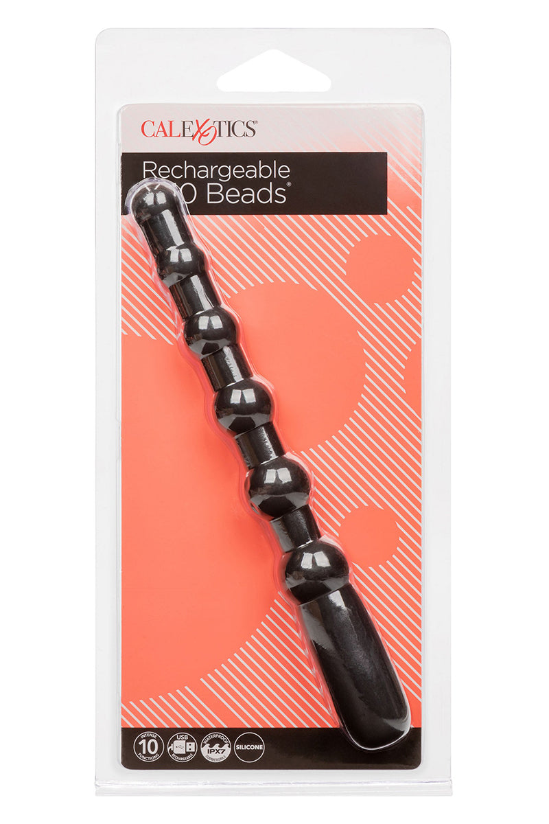 Perles anales vibrantes en silicone X-10 Beads Calexotics