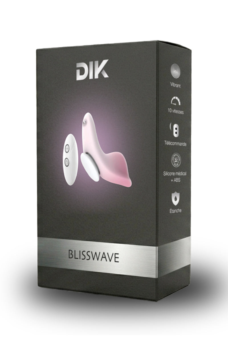 Culotte vibrante télécommandée magnétique Blisswave DIK