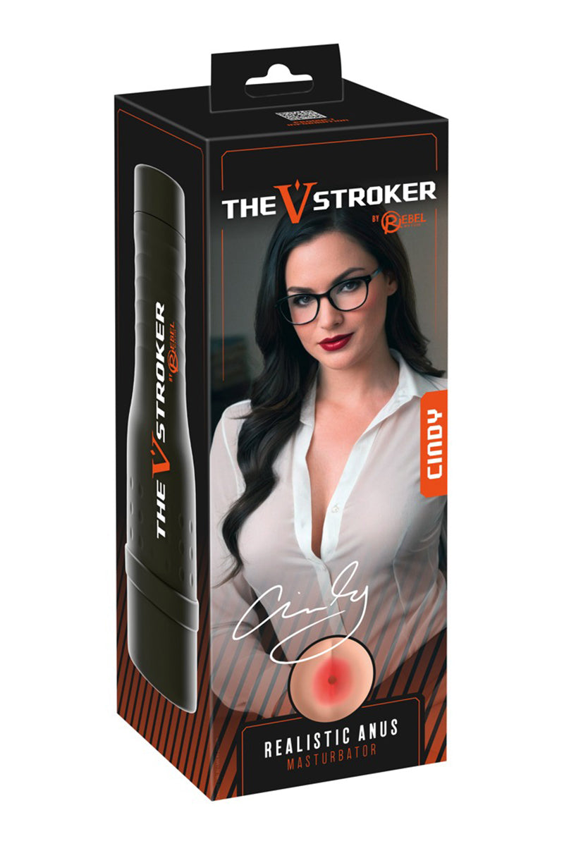 Masturbateur réaliste anus V-Stroker Cindy Rebel