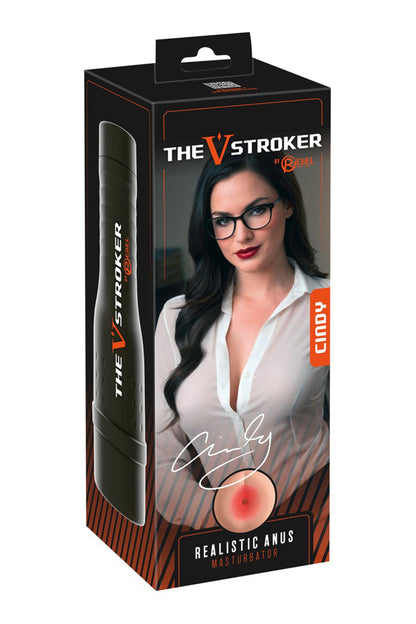 Masturbateur réaliste anus V-Stroker Cindy Rebel
