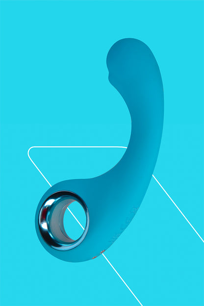 Vibromasseur point G rechargeable BraveryAward bleu Fairygasm