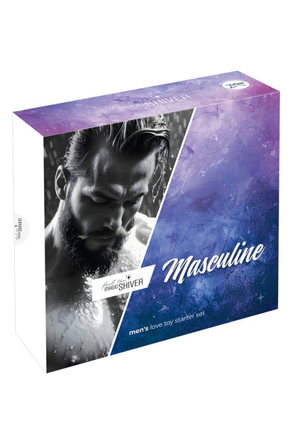 Coffret 4 sextoys pour homme Starter Set Masculine Magic Shiver