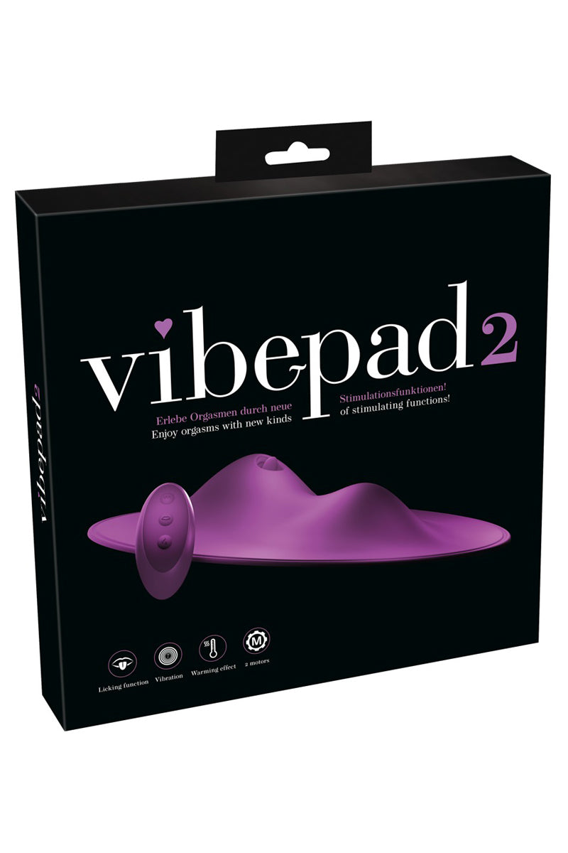 Coussin vibrant chauffant à langue vibrante Vibepad 2