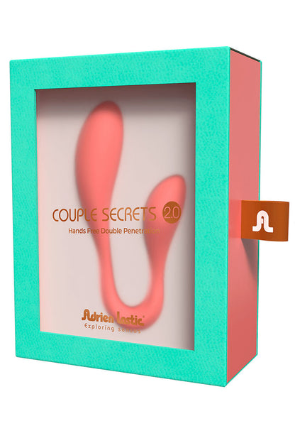 Vibro double pénétration connecté Couple Secrets II Adrien Lastic