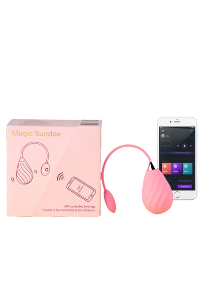 Œuf vibrant connecté Magic Sundae rose Magic Motion