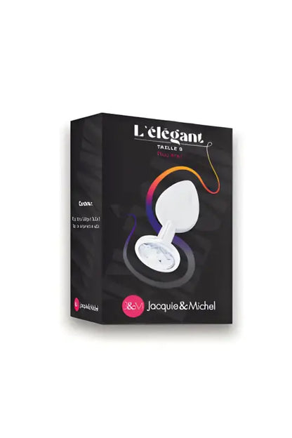Boitier avec Plug bijou L'élégant taille S- Jacquie et Michel