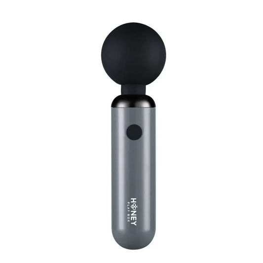 Un Wand puissant et mini - gris et noir - Honey Play box - stimulateur clitoridien disponible chez LollyDoll