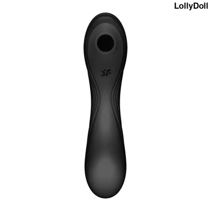 Découvrez le Stimulateur et Vibromasseur Satisfyer Curvy Trinity 4 en noir