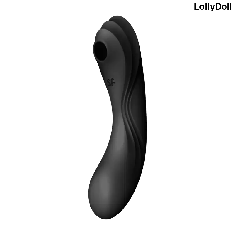 Le Vibromasseur Satisfyer Curvy Trinity 4 en noir, un accessoire de plaisir sensuel conçu pour des sensations intenses et profondes. Son design ergonomique et sa technologie avancée procurent un plaisir unique et inoubliable. Idéal pour sublimer vos moments de plaisir en solo ou en couple.