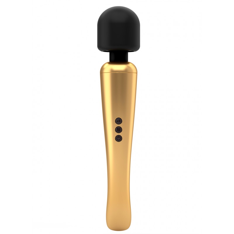 Stimulateur wand gold Dorcel tête flexible silicone ultra doux