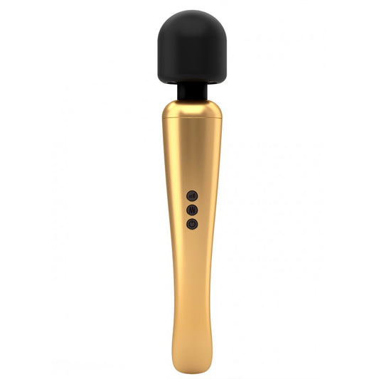 Stimulateur wand gold Dorcel tête flexible silicone ultra doux