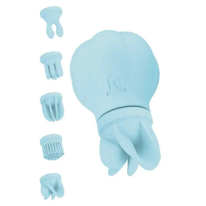Stimulateur de clitoris Caress bleu - Adrien Lastic LollyDoll