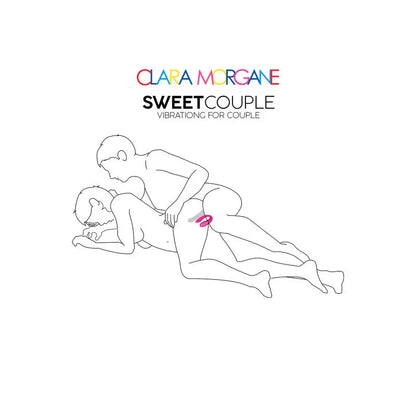 SWEET COUPLE - VIOLET (boite jaune) - Clara Morgane - Vibromasseur pour couple, disponible chez LollyDoll