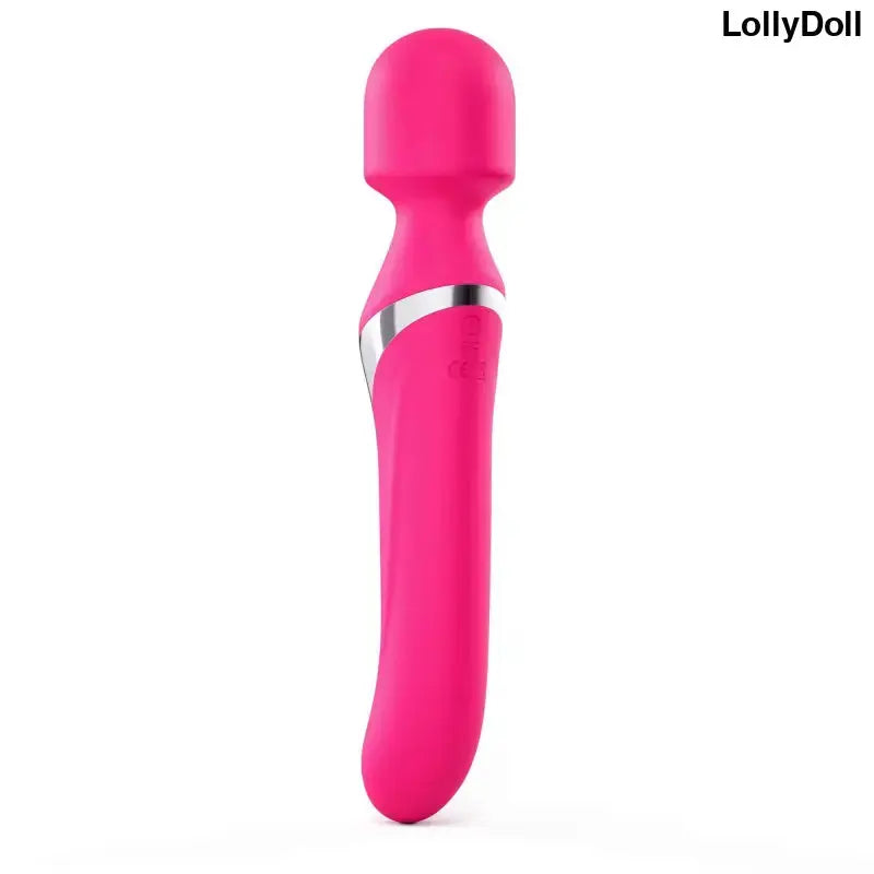 Vibromasseur Dual Orgasms - Magenta de DORCEL, conçu pour un plaisir inégalé, en silicone doux avec une forme ergonomique.