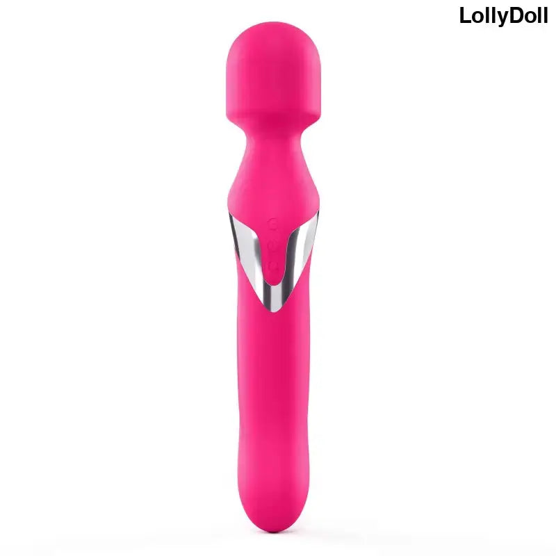 Vibromasseur Dual Orgasms - Magenta, stimulateur clitoridien en silicone rose, design élégant pour un plaisir intense.
