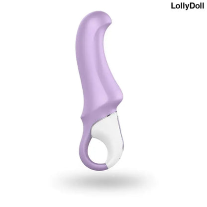 Vibromasseur Satisfyer Vibes Charming Smile en violet, parfait pour des sensations intenses et un plaisir approfondi.