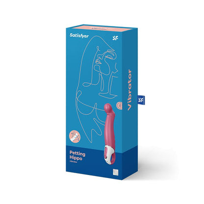Vibromasseur rechargeable USB Satisfyer Vibes Petting Hippo vue complète dispo chez LollyDoll
