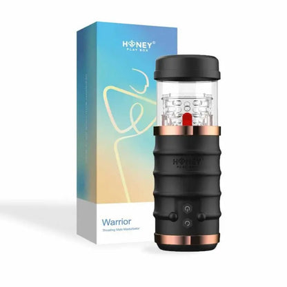 Grâce à son mouvement automatique de va-et-vient rapide et profond associé à une rotation stimulante, Warrior recrée les sensations d’une pénétration intense disponible et déjà en promo Masturbateur pour vous chez LollyDoll